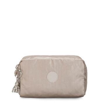 Kipling Gleam Metallic Pouch Táska Bézs | HU 2132BE